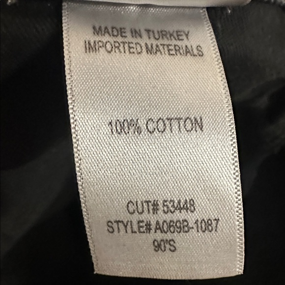 Women's Agolde Distressed Frayed Hem High Waisted 90's Jeans Black Size 29 - Picture 9 of 9